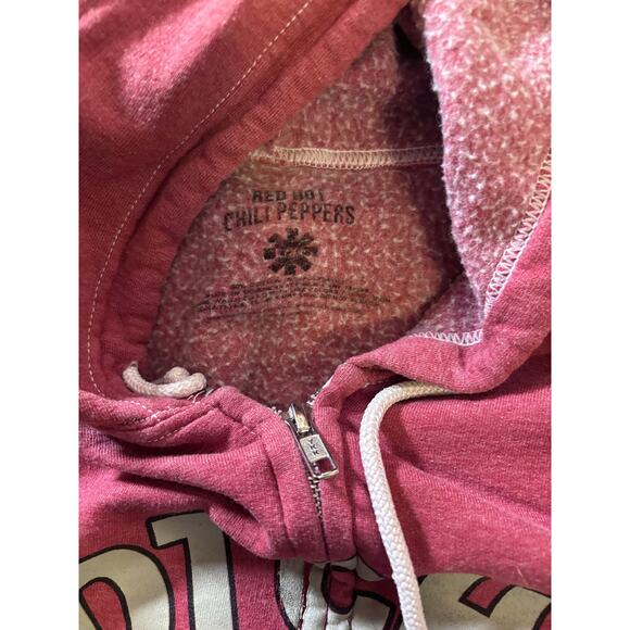 Red Hot Chili Peppers Zip-Up Hoodie – Men’s Size XL (Oversized Fit) - Picture 3 of 5